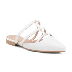 RICCARDO BOCCIA Made In Italy Leather Pointy Toe Multi Strap Shoes